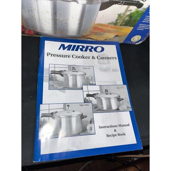 Mirro Polished Aluminum Pressure Cooker Cookware, 4.2-Quart, Silver - Picture 4 of 11